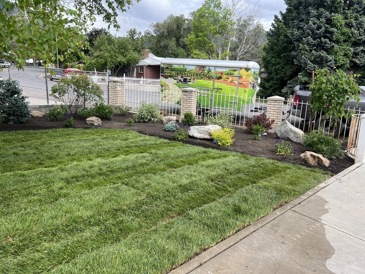 Landscaping project by Kings Landscaping in Utah